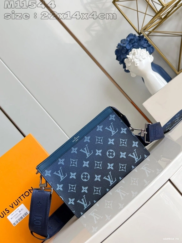 WIS Wallet-22*14.5*4.5cm Gaston VUITTON LOUIS Wearable 0109